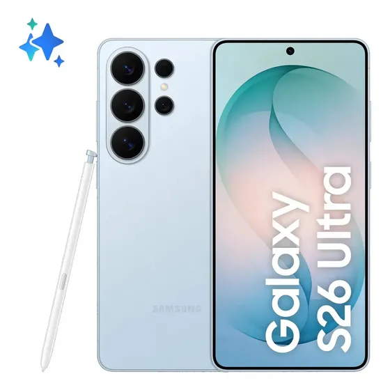 Celular Samsung Galaxy S26 Ultra Azul Claro 512GB