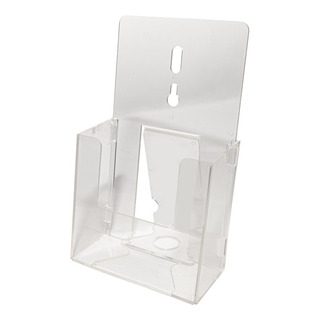 Porta Folletos De Acrilico O Trípticos/ Desarmable Paq 3pz Porta Folletos De Acrilico O Trípticos/ Desarmable Paq 3pz