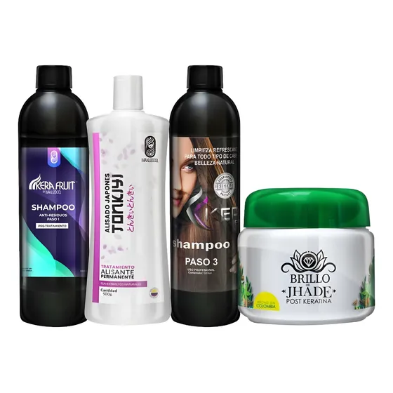 Keratina Alisado Japones Tonkiyi 100% O - Ml A $150