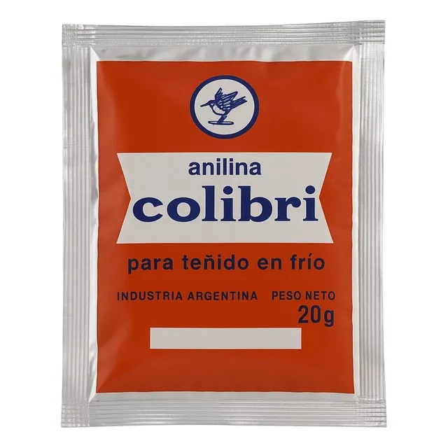 Anilina Para Teñir Ropa Todos Los Colores Colibri