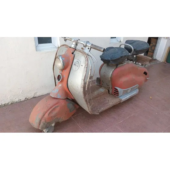 Siambretta Ld 125 Desarmada Completa A Restaurar - Titular