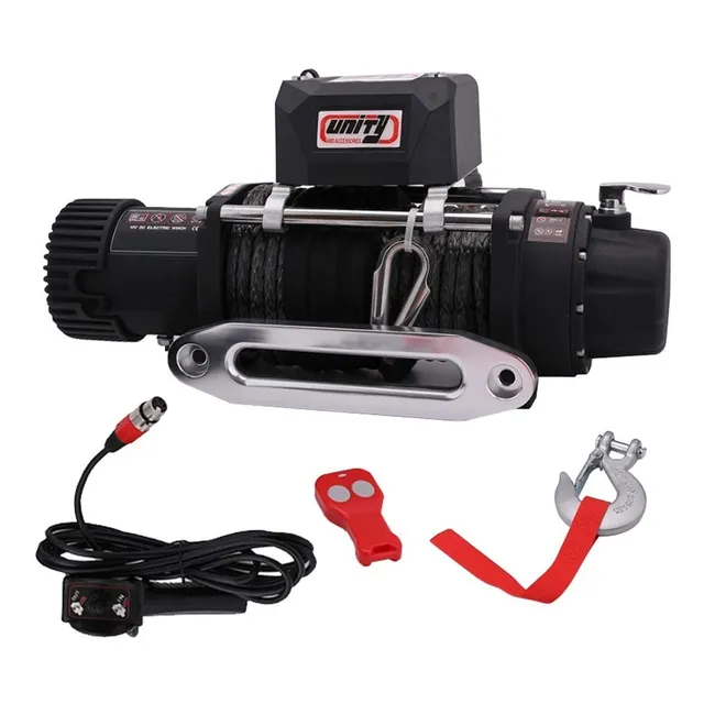 Malacate Con Plasma 13500 Lbs 6100 Kg 12v Control Remoto