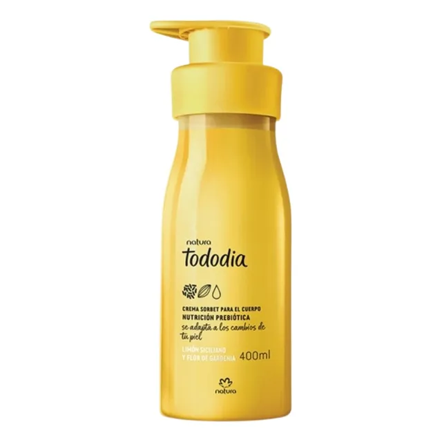 Crema Corporal Limón Siciliano Y Flor Gardenia 400ml Natura