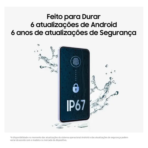 Smartphone Samsung Galaxy A36 5g 256gb, 8gb Ram, Recursos Ai