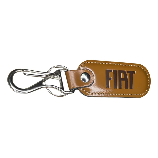 Llavero En Cuero Fiat