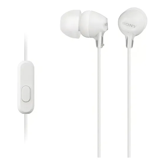 Auriculares in-ear gamer Sony MDR-EX14AP blanco