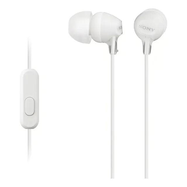 Auriculares in-ear gamer Sony MDR-EX14AP blanco