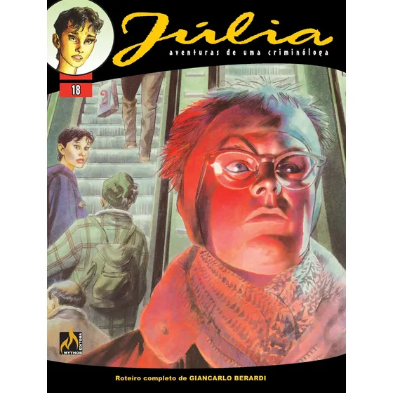 Júlia - Vol. 18: Voltando para casa, de Berardi, Giancarlo. Júlia - Formato Italiano (18), vol. 18. Editorial Mythos, capa mole em português, 2021