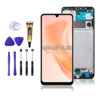 Display/pantalla Samsung A32 4g Oled Con Marco Display/pantalla Samsung A32 4g Oled Con Marco