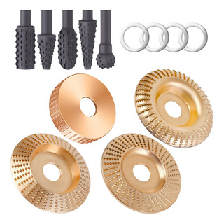 Juego De 9 Discos Para Tallar Madera Para Amoladora Angular Juego De 9 Discos Para Tallar Madera Para Amoladora Angular
