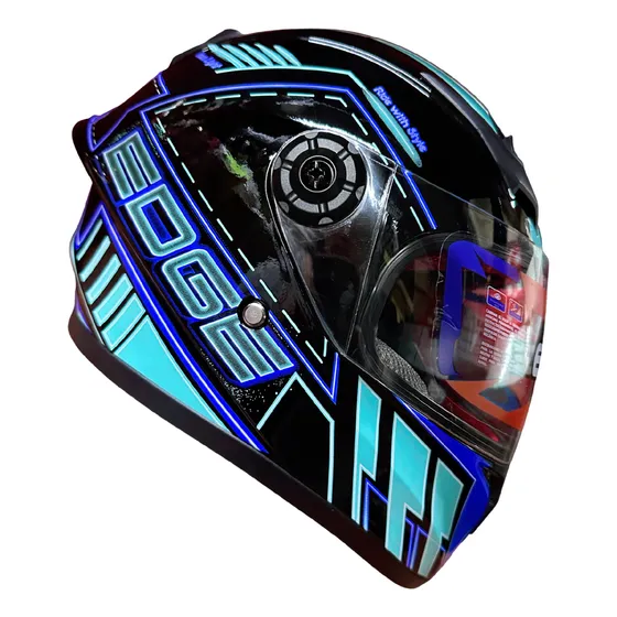 Casco Edge Integral Champions Doble Visor