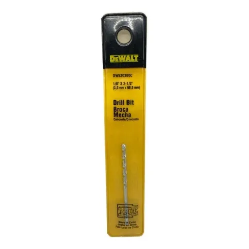 10 Brocas De Percusión Widia 3 X 60 Mm Dw530300c Dewalt