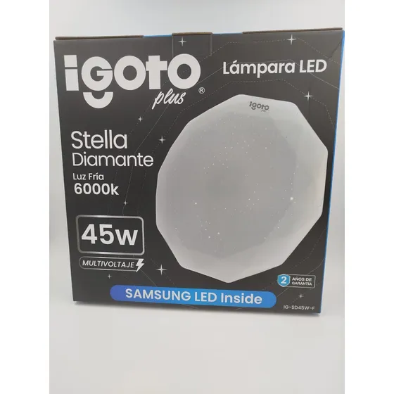 Lampara Led Decorativa 45w 38cm Diametro