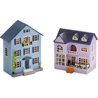 Pack 2 Casa Miniatura Casa Para Muñecas Molan + Happy House Pack 2 Casa Miniatura Casa Para Muñecas Molan + Happy House
