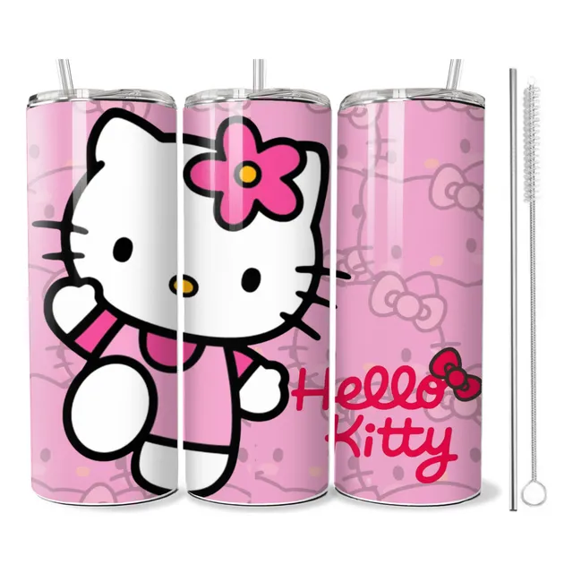 Termo Personalizado Nombre, Frase O Imagen+popote Acero Inox