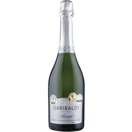 Espumante Brasileiro Branco Garibaldi Moscatel Serra Gaúcha Garrafa 750ml