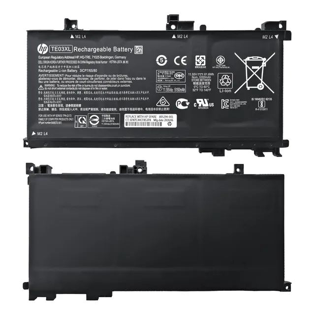 Batería Original Notebook Hp Omen 15-ax201la Nueva
