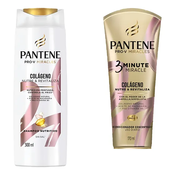 Pantene Shampoo De 300ml + Aco 170ml - Colageno