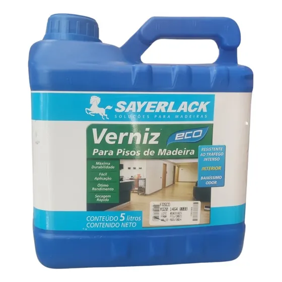 Barniz P/piso Al Agua 5lts Sayerlack