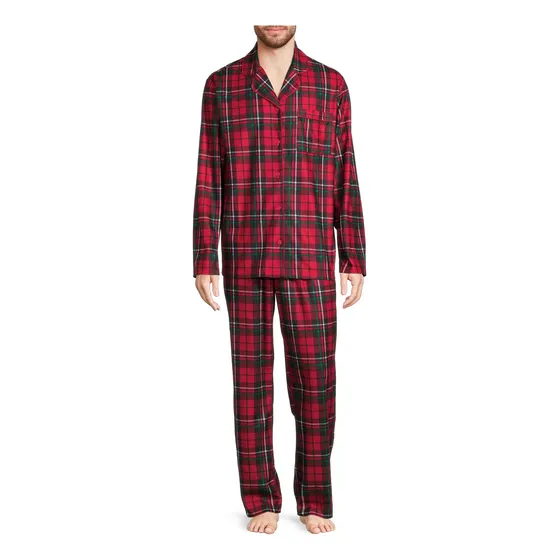 Conjunto De Pijama Navideña Para Hombre Marca George, Xl