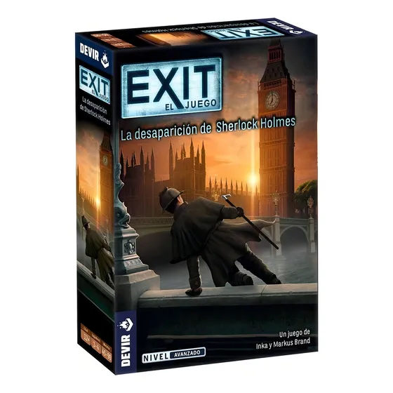 Exit 23 La Desaparición De Sherlock Juego De Mesa - Devir