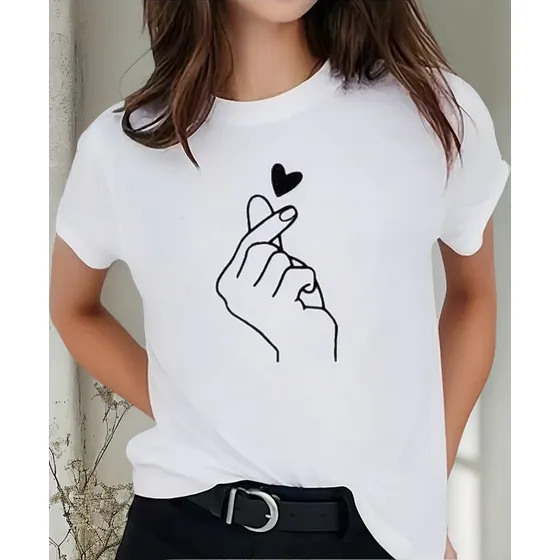 Camiseta De Moda Para Mujer Camisas De Mujer Playeras Mujer