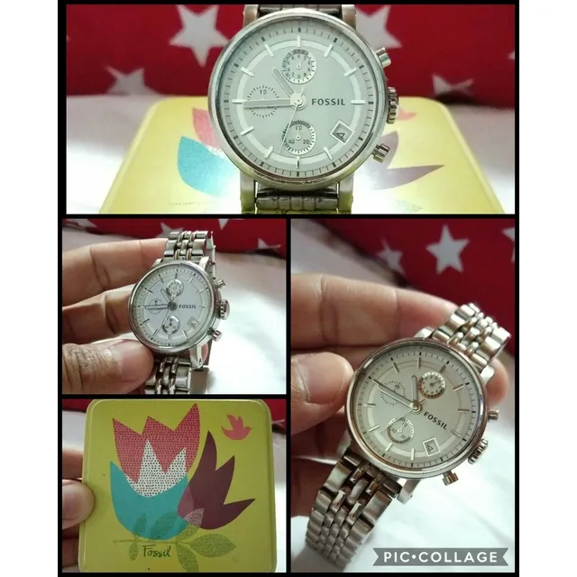 Reloj Fossil, Acero Inoxidable