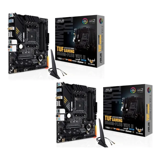 2 Motherboard Asus (tuf Gaming B550m-plus) Socket Am4,4*ddr3