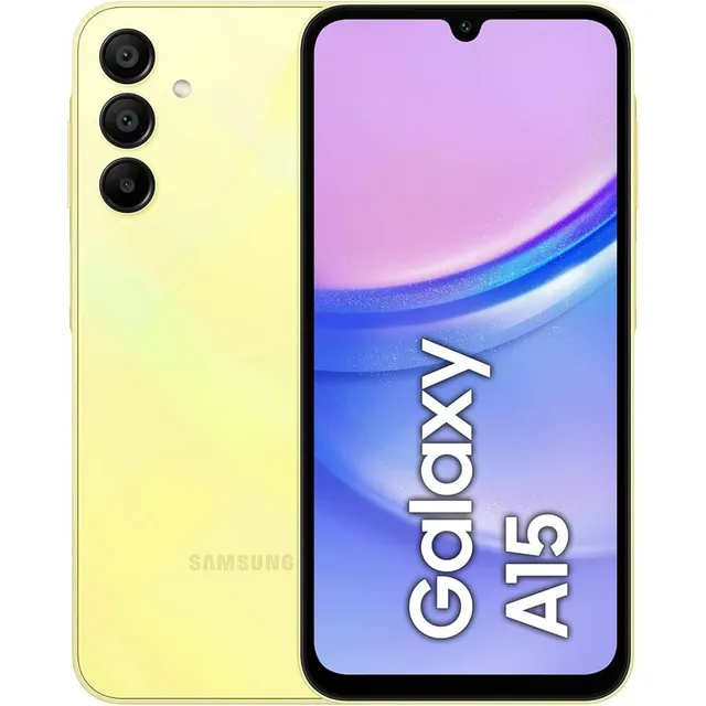 Samsung Galaxy A15 5g 256 Gb Negro 8 Gb Ram Amarillo