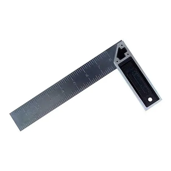 Escuadra Carpintero Stanley Profesional M/aluminio 10 