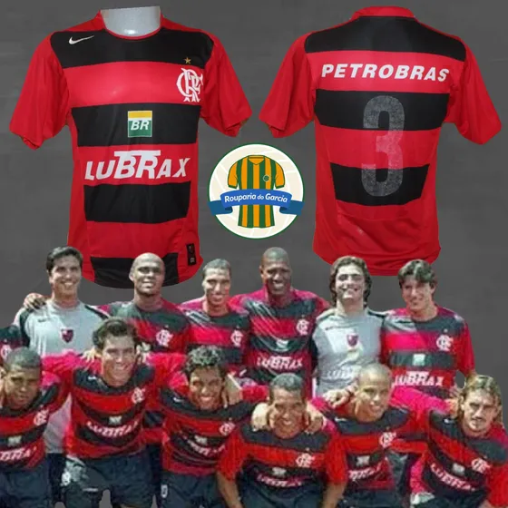 Camisa Flamengo Nike 2005 #3 - Tamanho P