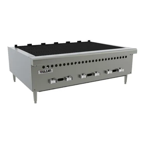 Char Broiler Gas 91cm 6q Vcrb36