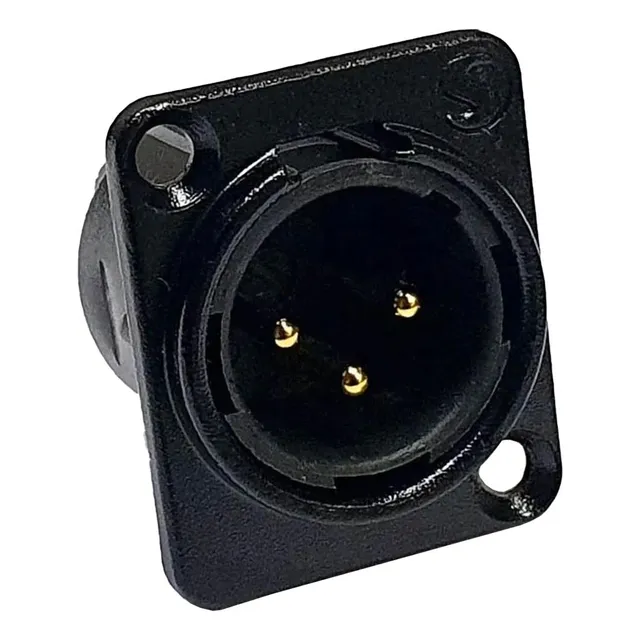 Plug Conector Santo Angelo Xlr Macho Painel P3mop0