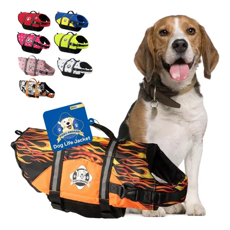 Chaleco Salvavidas Para Perros Paws Aboard - Mantenga A Su C