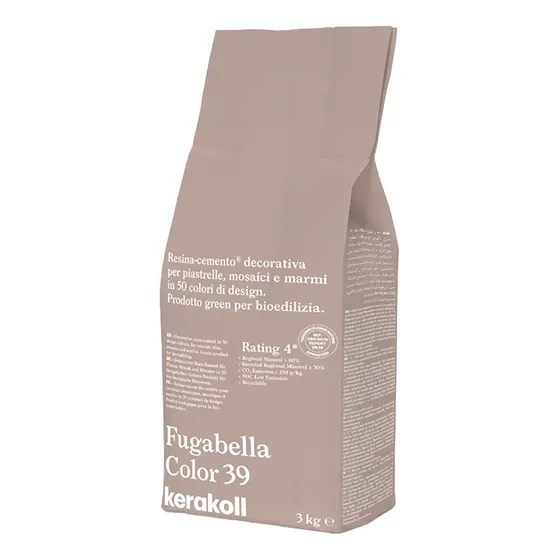 Pastina Fugabella Kerakoll Color 39 Presentación 3 Kg