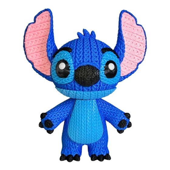 Stitch Peluche Figura Simil Estilo Crochet Stich