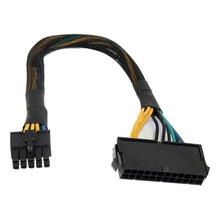 Cable Adaptador De 24 Pines A 10 Pines Atx Psu, Fuente De Al Cable Adaptador De 24 Pines A 10 Pines Atx Psu, Fuente De Al