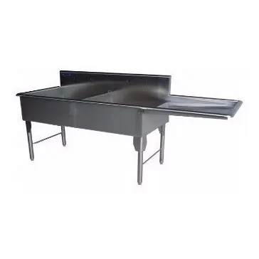 Fregadero Industrial Acero 2poncher 1escurrido Ll. 7430 Xavi
