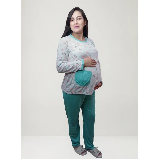 Pijama De Lactancia Y Maternales