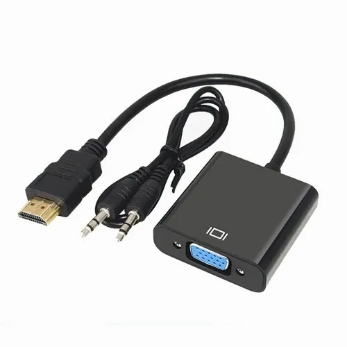 Cable Convertidor Hdmi A Vga Pc Ps3 Xbox Audio 