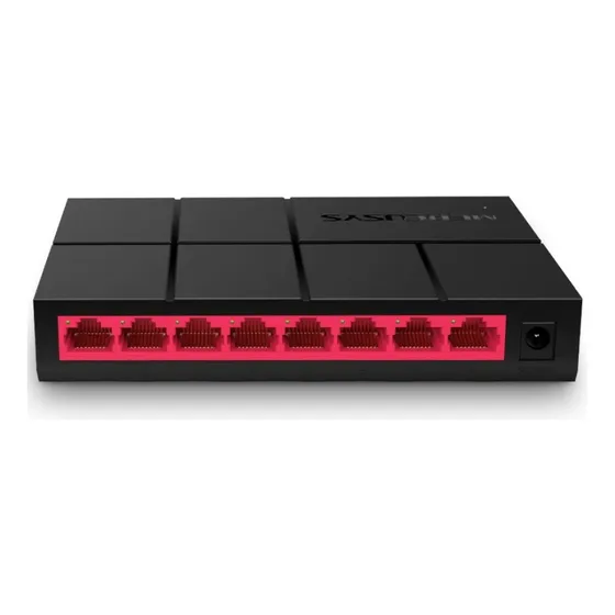 Switch Mercusys Ms108 8 Puertos Gigabit 10/100/100