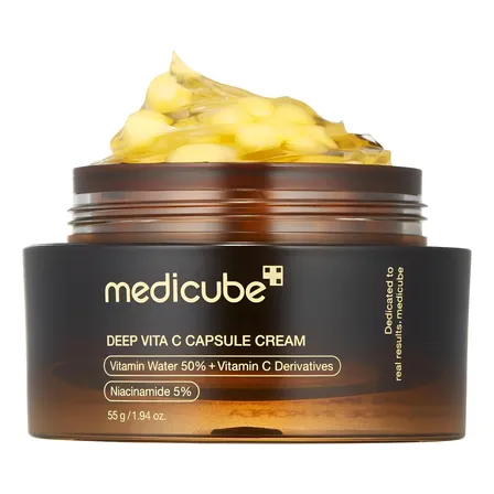 Medicube Deep Vitamin C Capsule Cream Hidratante - 55g. Tipo de pele Todo tipo de pele