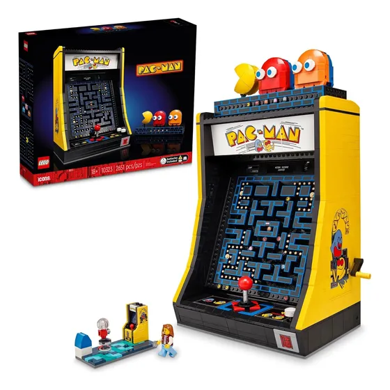 Lego Icons Pac-man - Kit De Construcción De Arcade