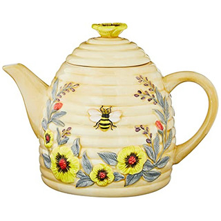 Tetera Bee Sweet En Forma De Colmena 3d De 32 Onzas Tetera Bee Sweet En Forma De Colmena 3d De 32 Onzas