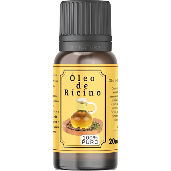 Óleo De Rícino 20ml