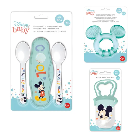 Set Mordedor Cuchara Y Chupon De Frutas Disney Baby Stor