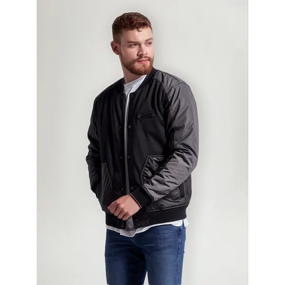 Chaqueta Bomber Para Hombre Gas