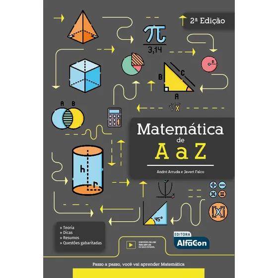 Matemática de A a Z, de Falco, Javert. Editorial AlfaCon, capa mole em português, 2022