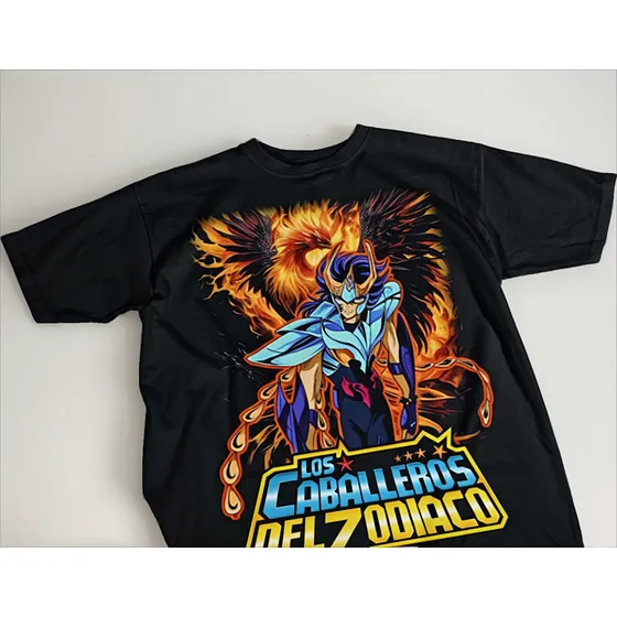 Remera Caballeros Del Zodiaco Bronce