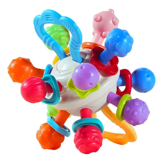 Mordedor Rasca Encías Llama Dientes De Silicona Montessori
